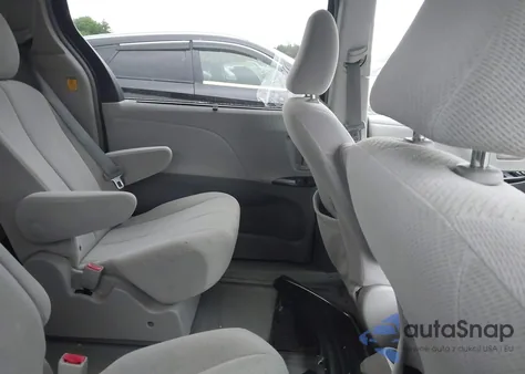 2012 Toyota Sienna Le 7 Passenger из США, поврежденный, VIN 5TDJK3DC2CS048945